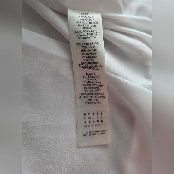 NWOT White House Black Market Beige Blazer - Picture 12 of 12